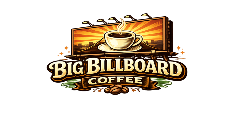 Big Billboard Coffee Signature Ground Coffee 8 OZ